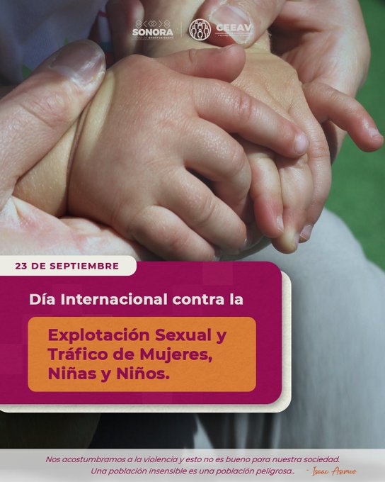  Día Internacional contra la Explotación Sexual y la Trata de Mujeres, Niñas y Niños